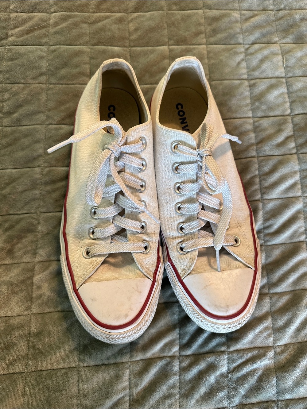 White Converse
